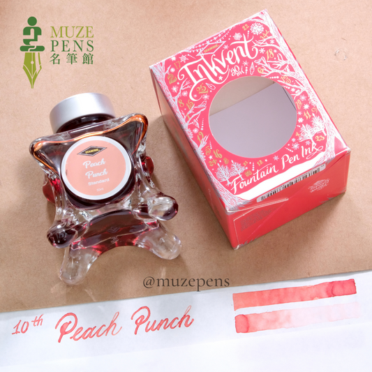 Diamine Ink-vent Red Edition 2021 Ink - Peach Punch