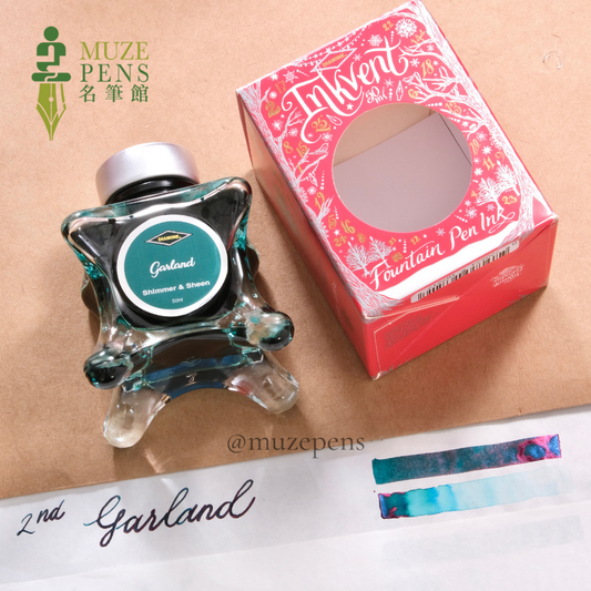 Diamine Ink-vent Red Edition 2021 Ink - Garland