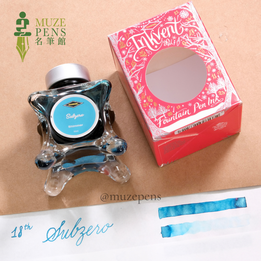 Diamine Ink-vent Red Edition 2021 Ink - Subzero
