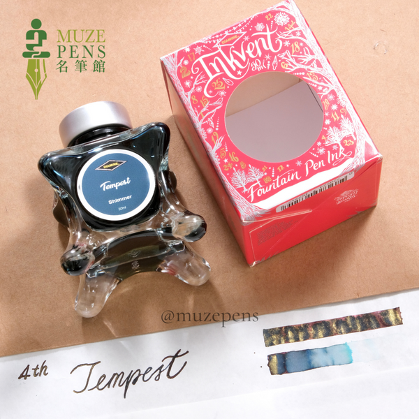 Diamine Ink-vent Red Edition 2021 Ink - Tempest – Muze Pens