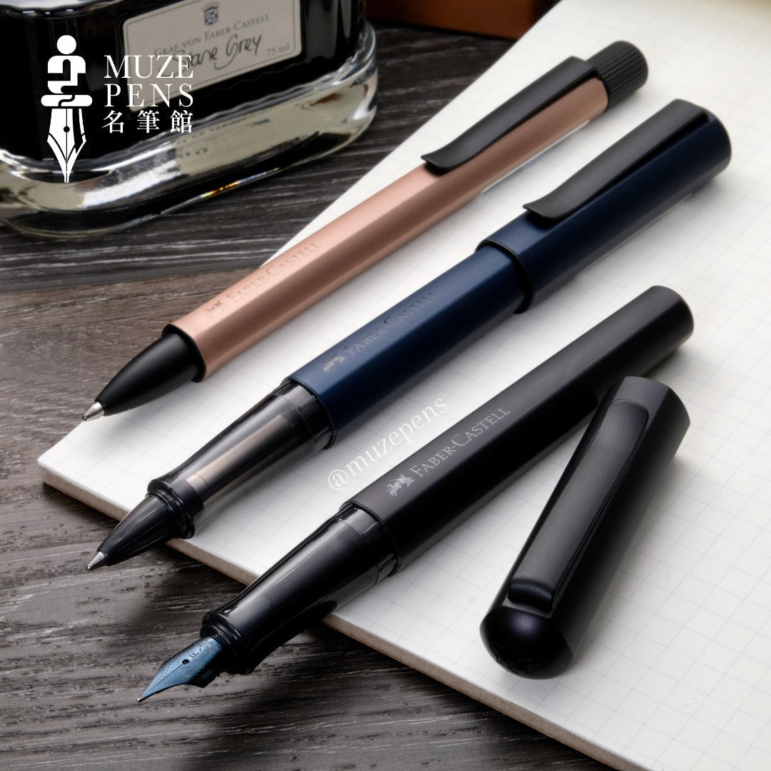 Faber-Castell Hexo Fountain Pen - Blue