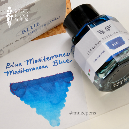 Leonardo Officina Italiana Ink Collection - Mediterranean Blue