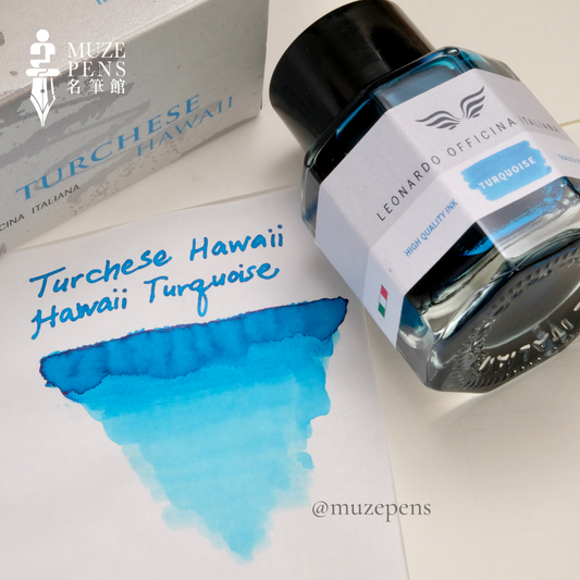 Leonardo Officina Italiana Ink Collection - Hawaii Turquoise