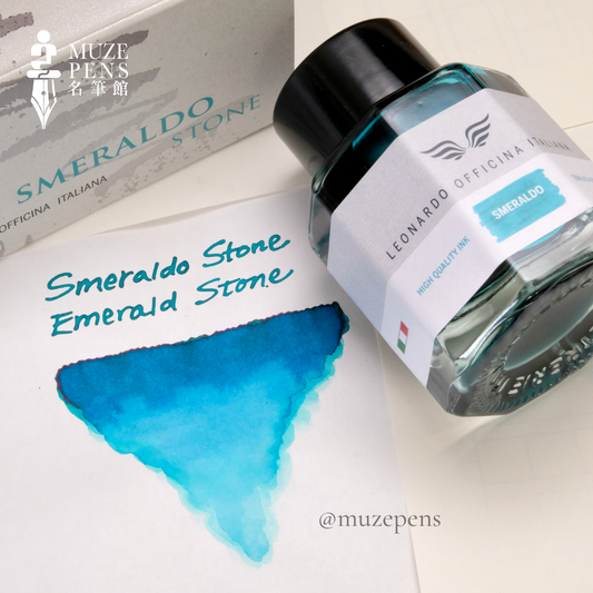 Leonardo Officina Italiana Ink Collection - Emerald Stone