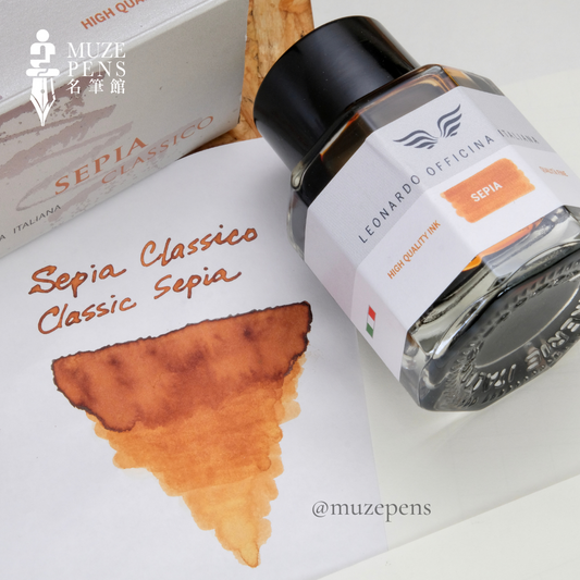 Leonardo Officina Italiana Ink Collection - Classic Sepia