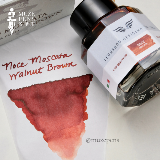 Leonardo Officina Italiana Ink Collection - Noce Moscata Brown