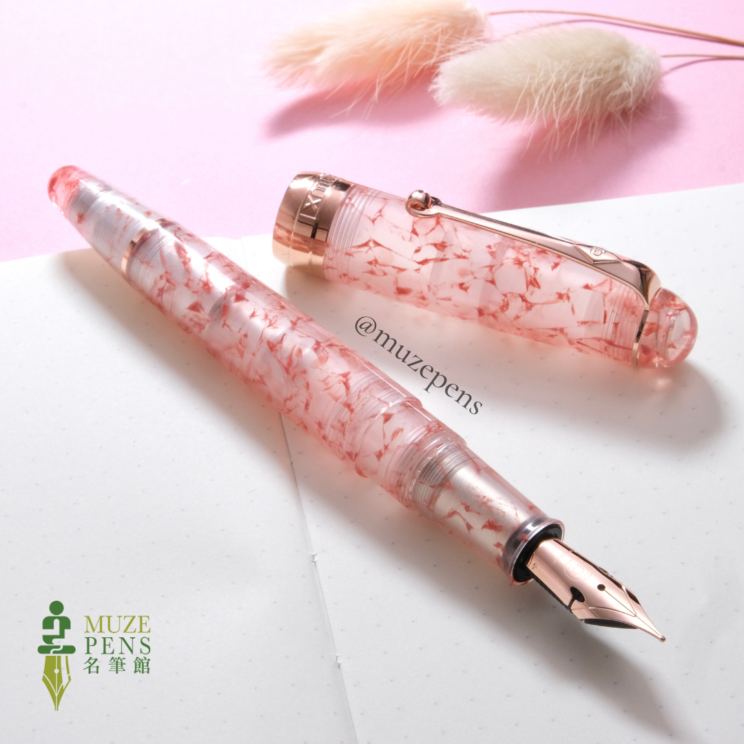 Penlux Masterpiece Delgado Limited Edition Fountain Pen - Cherry Blossom