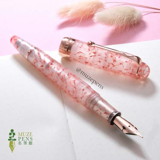 Penlux Masterpiece Delgado Limited Edition Fountain Pen - Cherry Blossom