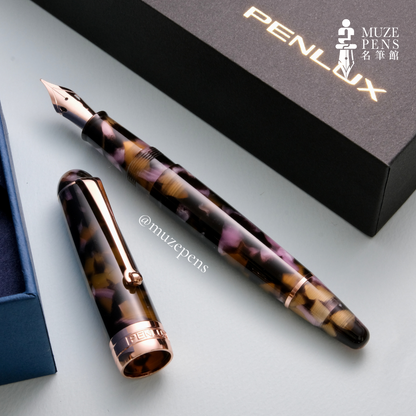 Penlux Masterpiece Delgado Fountain Pen - Euploea