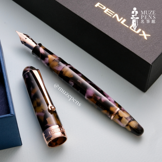 Penlux Masterpiece Delgado Fountain Pen - Euploea