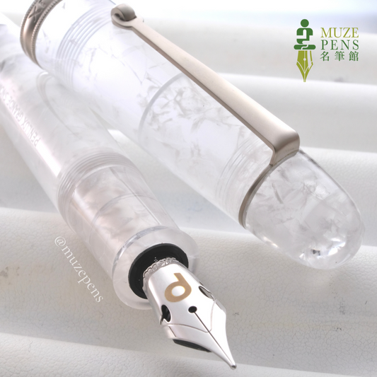Penlux Masterpiece Grande Great Natural Limited Edition Fountain Pen - Snowflake 雪花