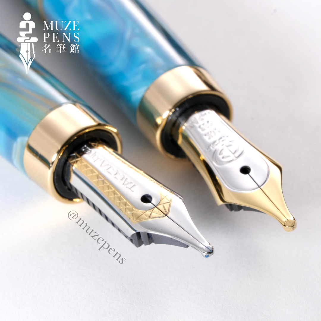 TACCIA Covenant Fountain Pen - Blue Apatite
