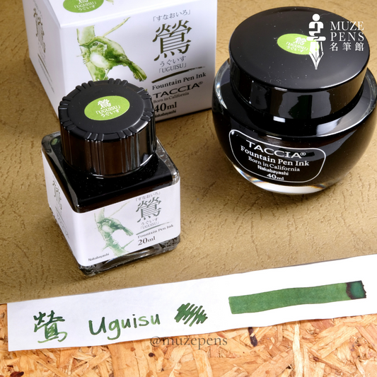 TACCIA Sunao-Iro Ink Collection - Uguisu