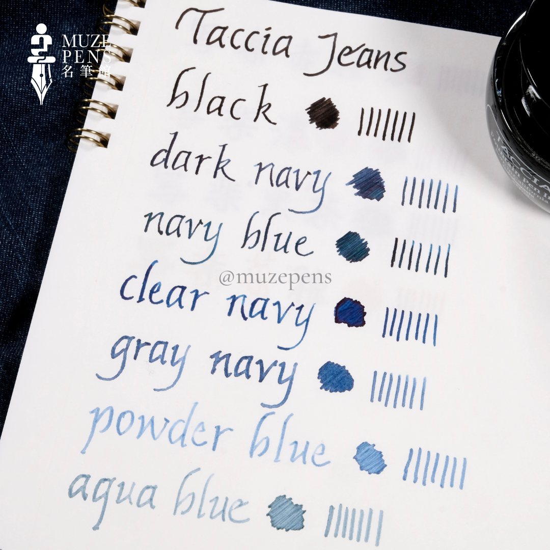 TACCIA Jeans Ink Collection - Clear Navy